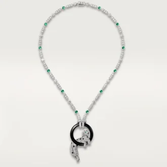 Colar Panthere De Cartier, pavé