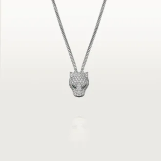 Colar Panthere De Cartier, pavé