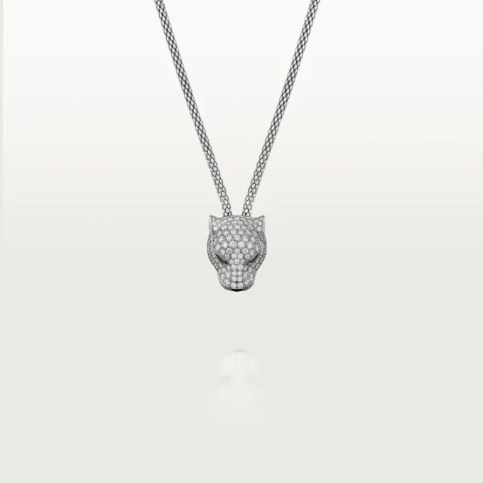 Colar Panthere De Cartier, pavé