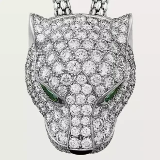 Colar Panthere De Cartier, pavé