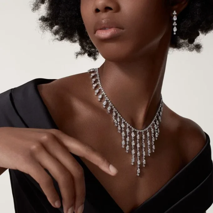 Colar Pluie De Cartier, Diamantes