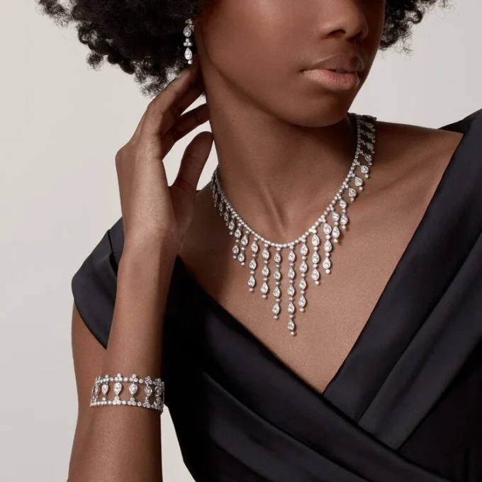 Colar Pluie De Cartier, Diamantes