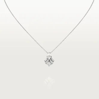 Colar Reflection De Cartier – Ouro Branco, Diamantes – Cartier