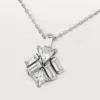 Colar Reflection De Cartier – Ouro Branco, Diamantes – Cartier