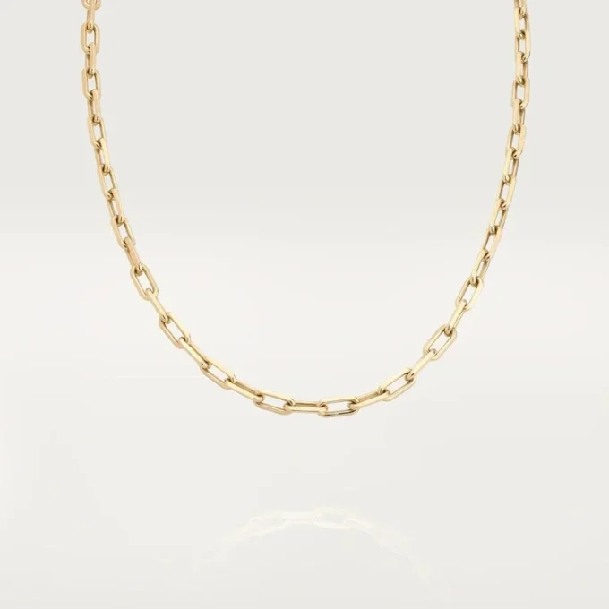 Colar Santos De Cartier, Corrente, Modelo Médio
