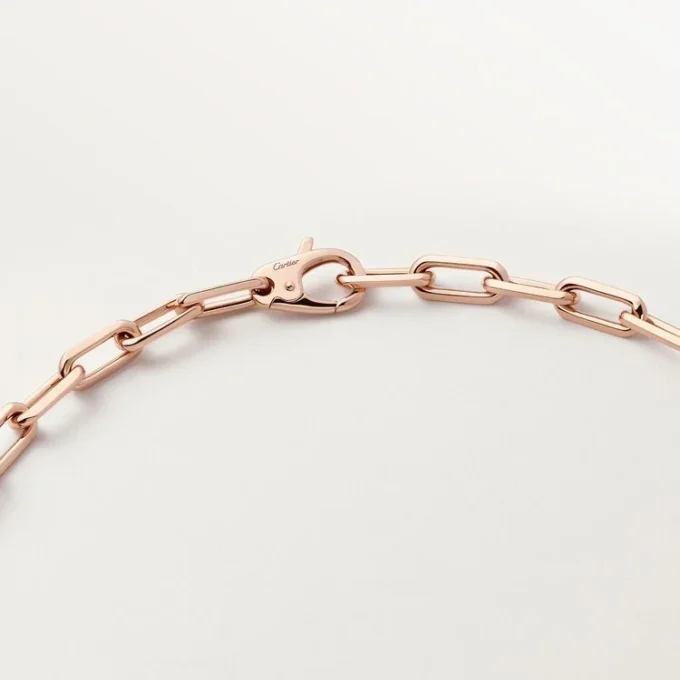 Colar Santos De Cartier, Corrente, Modelo Médio
