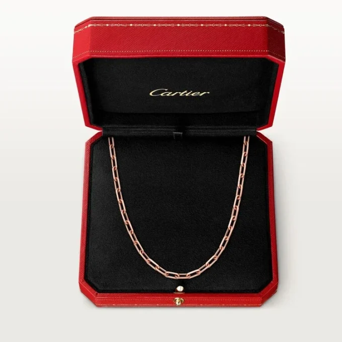Colar Santos De Cartier, Corrente, Modelo Médio