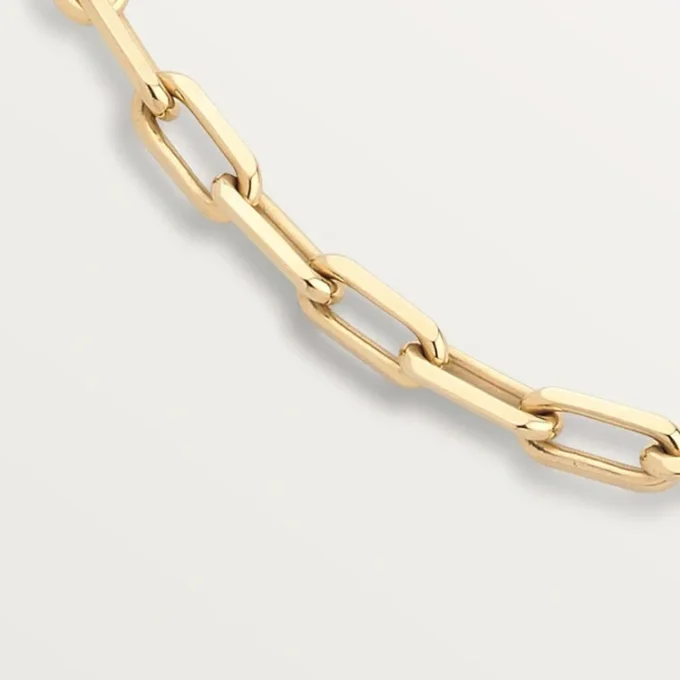 Colar Santos De Cartier, Corrente, Modelo Médio