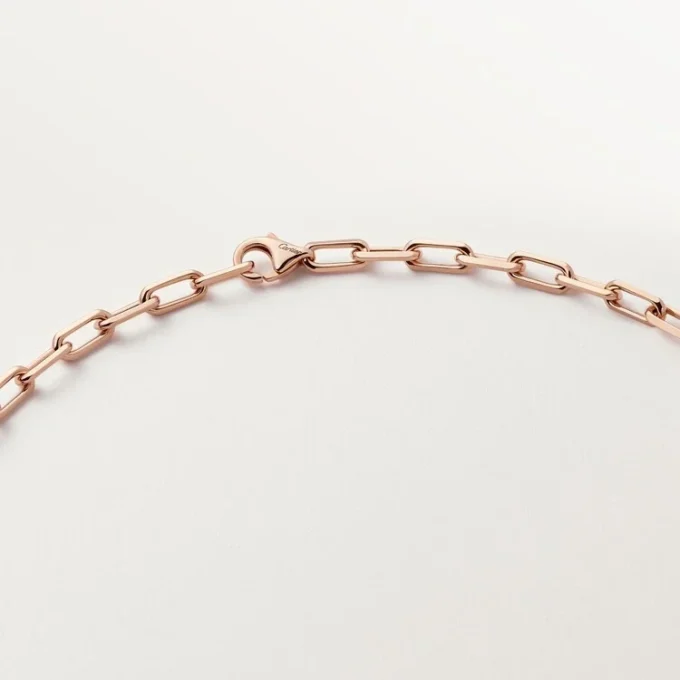 Colar Santos De Cartier, Corrente, Modelo Pequeno