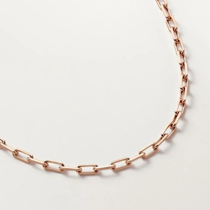 Colar Santos De Cartier, Corrente, Modelo Pequeno