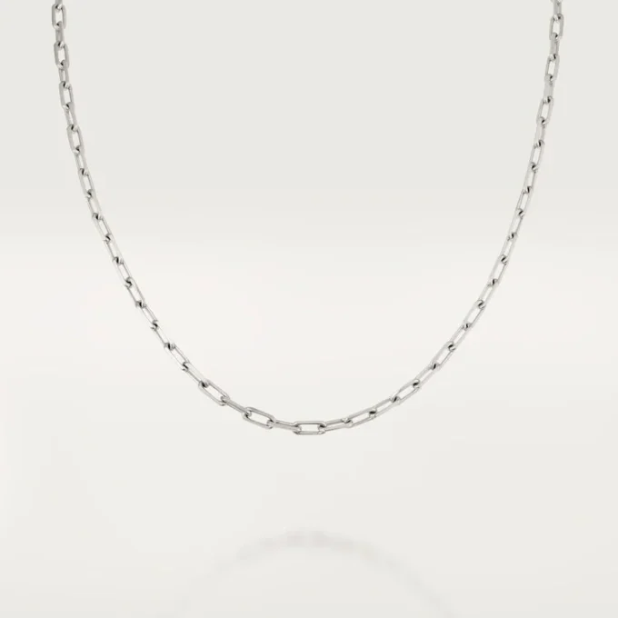 Colar Santos De Cartier – Ouro Branco – Cartier