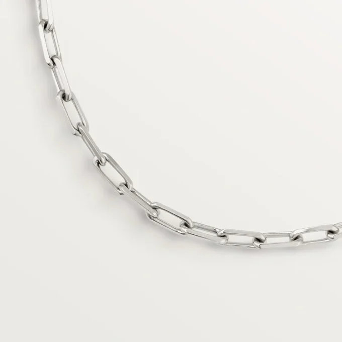 Colar Santos De Cartier – Ouro Branco – Cartier