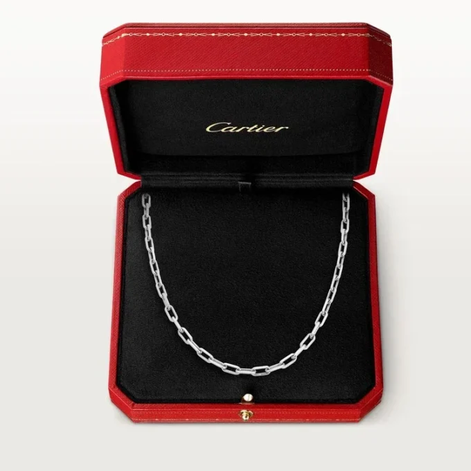 Colar Santos De Cartier – Ouro Branco – Cartier