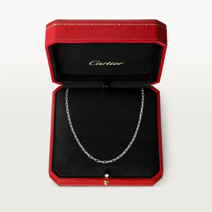 Colar Santos De Cartier – Ouro Branco – Cartier