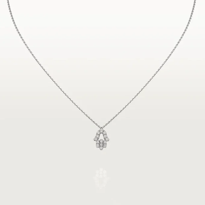 Colar Symbol – Ouro Branco, Diamante – Cartier
