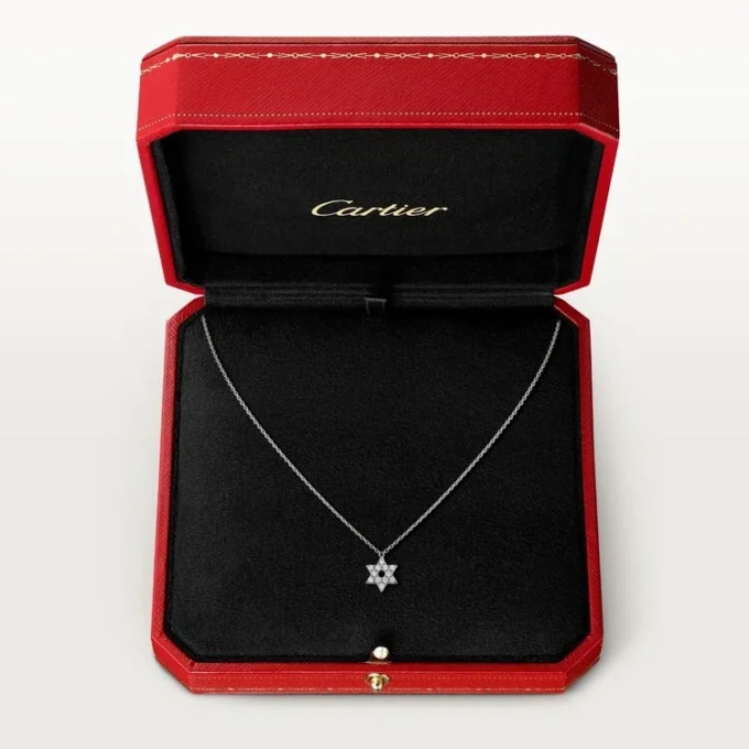 Colar Symbol – Ouro Branco, Diamantes – Cartier