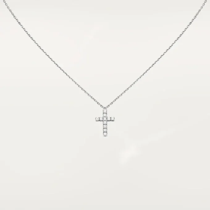 Colar Symbols – Ouro branco, diamantes – Cartier