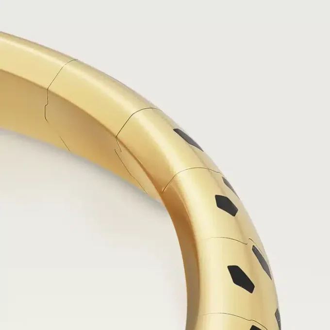 Colar Torque Panthere De Cartier, articulado
