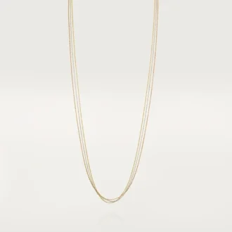 Colar Trinity – Ouro Branco, Ouro Amarelo, Ouro Rosa – Cartier