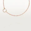 Juste Un Clou – Colar com corrente de diamantes em ouro rosa | Cartier EUA