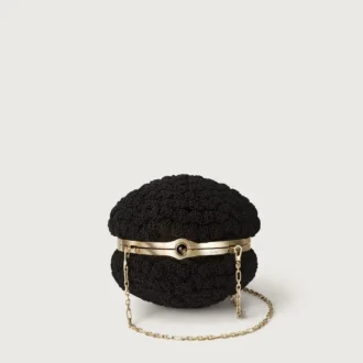 Mala redonda em croché, Cartier Soir