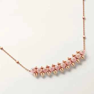 Pingente Clash De Cartier, Calcedônia Rosa