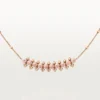 Pingente Clash De Cartier, Calcedônia Rosa
