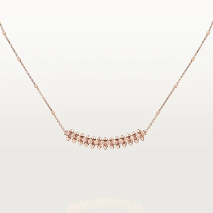 Pingente Clash De Cartier, modelo pequeno, pavé