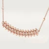 Pingente Clash De Cartier, modelo pequeno, pavé