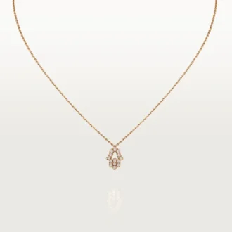 Pingente Corações e Símbolos – Ouro Rosa, Diamantes – Cartier