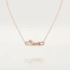Colar Panthere De Cartier – Ouro rosa, granadas tsavoritas, diamantes – Cartier