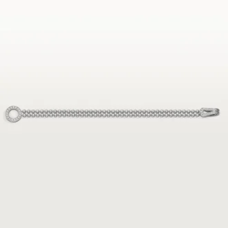 Pulseira Agrafe, diamantes de corte brilhante, pavé