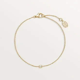 Pulseira Cartier D’amour, diamantes, modelo mini