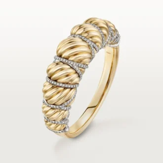 Pulseira Cartier Libre Tressage, Diamantes