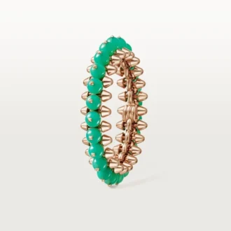 Pulseira Clash De Cartier, Crisoprase, Modelo Extragrande