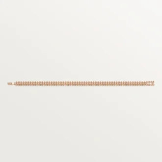 Pulseira Clash De Cartier, flexível, modelo pequeno, pavé