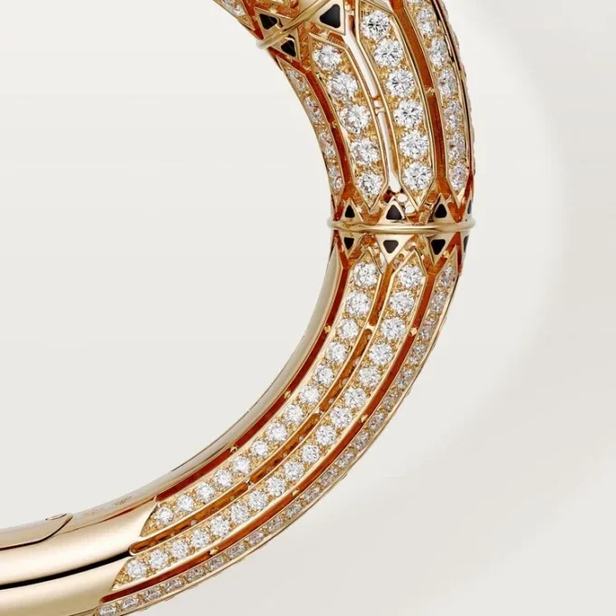 Pulseira Geometrie & Contrastes, Coral, Pavé