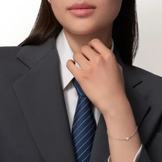 Pulseira Diamants Légers, Sm – Ouro Branco, Diamante – Cartier