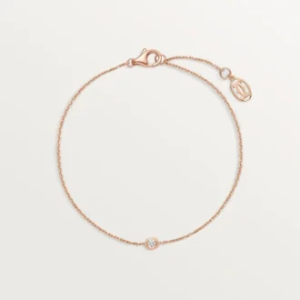 Pulseira Diamants Légers, SM – Ouro rosa, diamante – Cartier