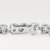 Pulseira Lignes Essentielles, diamantes em corte brilhante