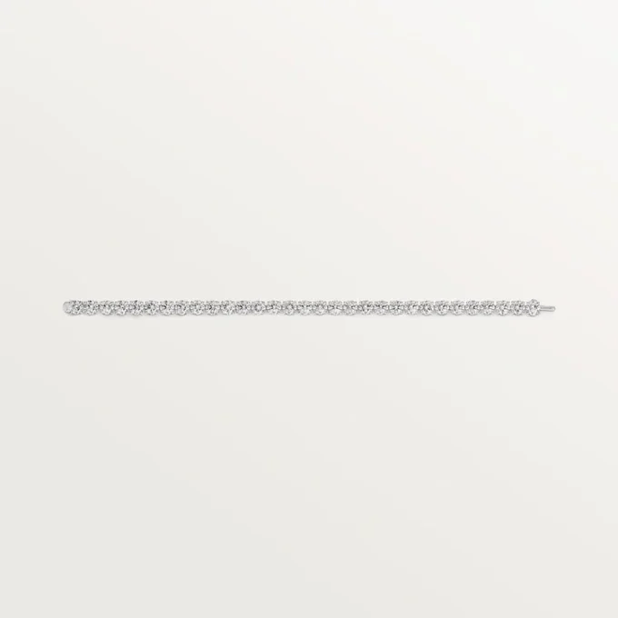 Pulseira Lignes Essentielles, diamantes em corte brilhante