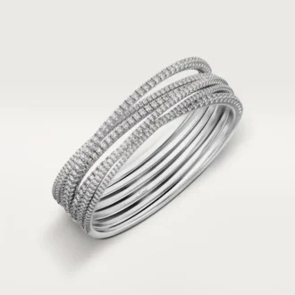 Pulseira Etincelle De Cartier, semi-pavimentada