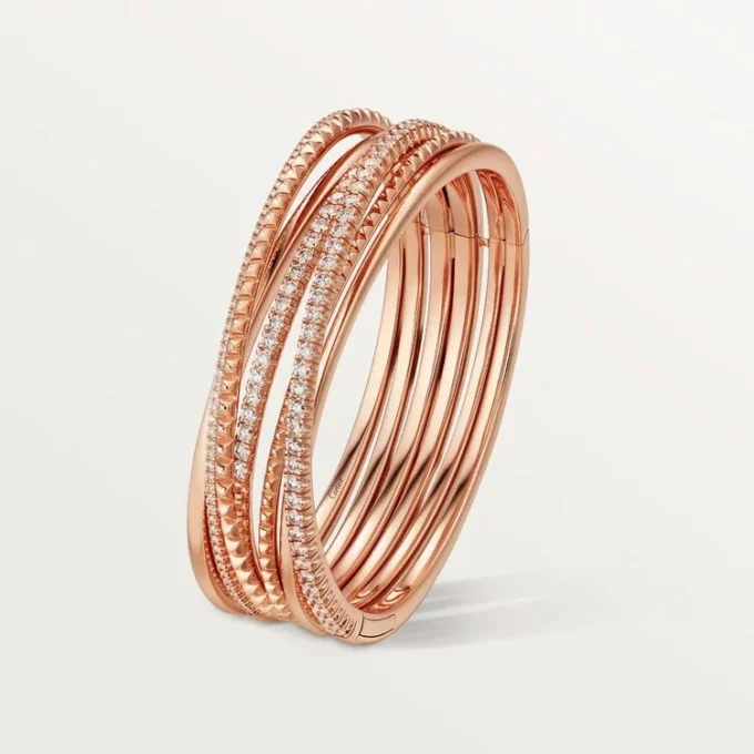Pulseira Etincelle De Cartier, semi-pavimentada