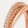 Pulseira Etincelle De Cartier, semi-pavimentada
