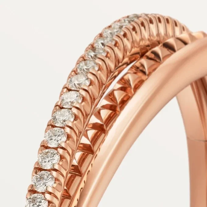 Pulseira Etincelle De Cartier, semi-pavimentada