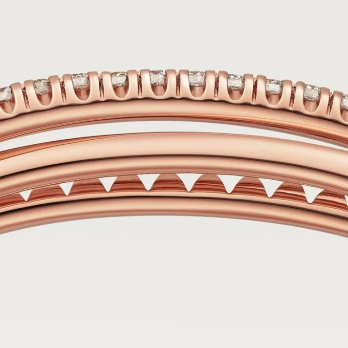 Pulseira Etincelle De Cartier, semi-pavimentada