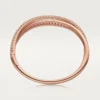 Pulseira Etincelle De Cartier, semi-pavimentada