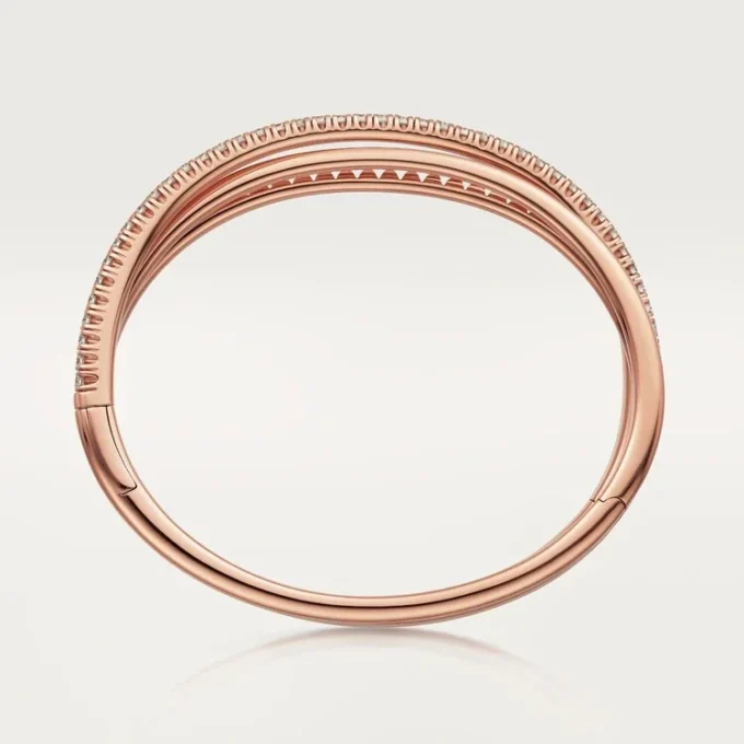 Pulseira Etincelle De Cartier, semi-pavimentada