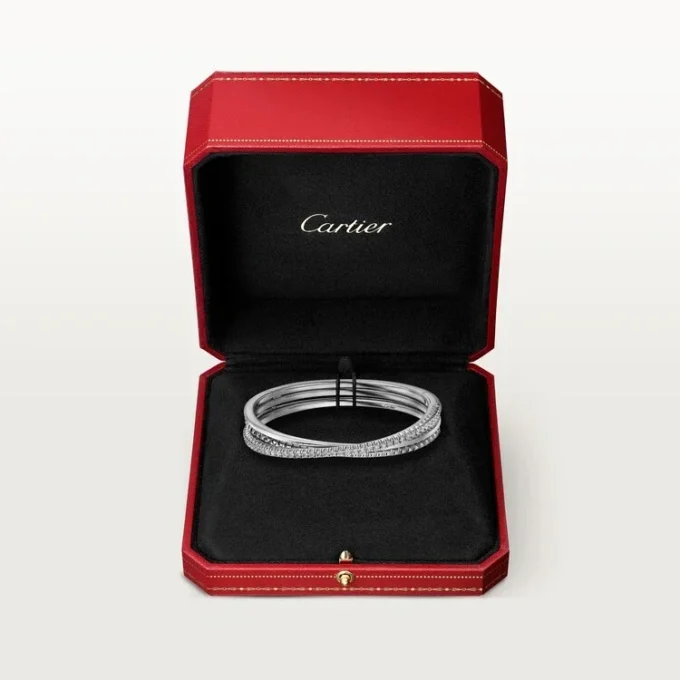 Pulseira Etincelle De Cartier, semi-pavimentada