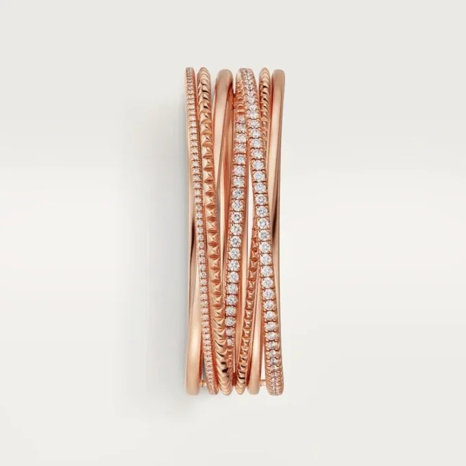 Pulseira Etincelle De Cartier, semi-pavimentada
